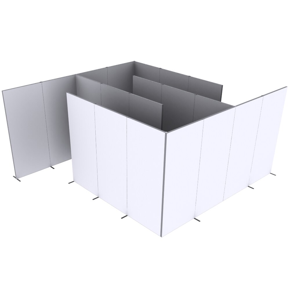 QSEG Queue S Shape — 4 Row / Unprinted